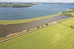 Grafham Water solar array