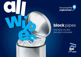 Anglian Water_Flyer_Just Bin It